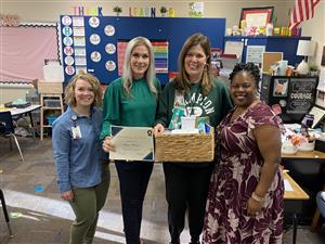 Amy Gilmer, nominated by CRES Principal, Krystle Green